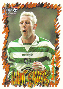 Craig Burley Celtic Glasgow 1999 Futera Fans' Selection #49